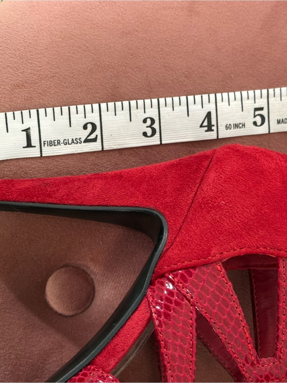 Impo Red Strappy 4” High Heels - Picture 10 of 12